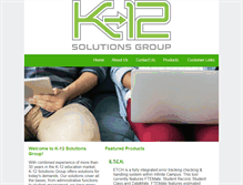 Tablet Screenshot of k12solutionsgroup.com